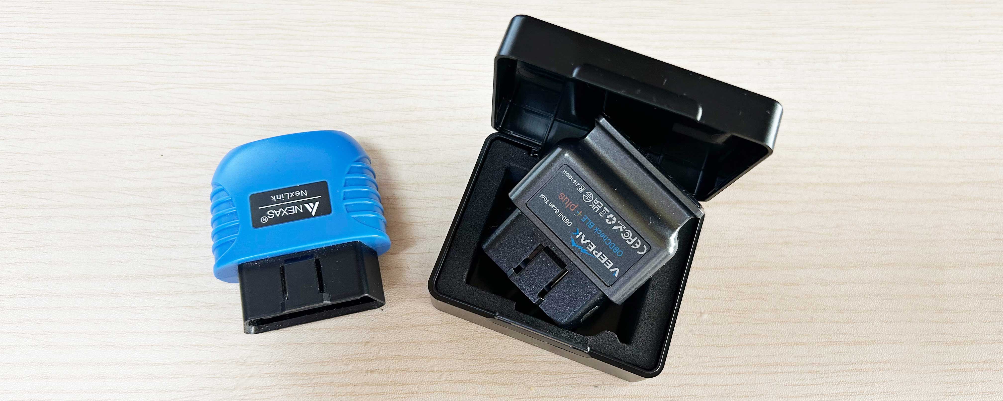 Veepeak OBDCheck BLE+ と NEXAS Nexlink — OBD NINJA 推奨アダプター