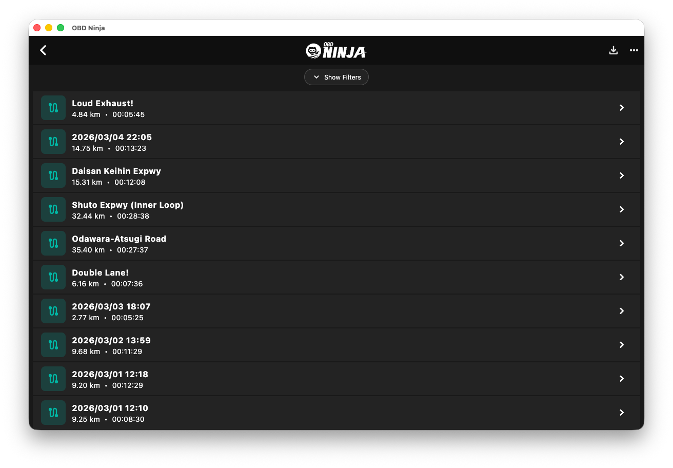 OBD Ninja Desktop App